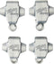 Taylor Made Pontoon Rail Fender Adjuster, 4-Pack, Fits 1" & 1-1/4" Square Rails