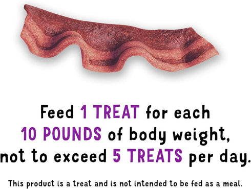 26 oz. Pouches,(Pack 4) Purina Beggin' Strips with Real Meat Dog Treats with Bacon and Beef Flavors