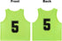 12 Pack Scrimmage Training Pinnies for Sports: Numbered Vests