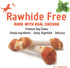 Chicken Dog Chew Bones Medium, Rawhide Free, Grain Free, Made with Real Chicken, 5 pcs/pack