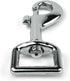 Garwor Heavy Duty Chrome Swivel Snap Hooks, 3/4", 4 Pcs, Trigger Clip Snaps for Dog Leashes & Crafts