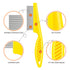 6 Pieces Pet Lice Combs, Dog Grooming Flea Comb, Cat Tear Stain Comb for Removal of Dandruff and Hair Stain