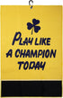 Golf Towel, Microfiber Waffle Design with Clip - Industrial Strength Magnet for