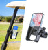Universal Golf Cart Phone Mount Holder for Big Phones & Thick Cases, Compatible with iPhone/Galaxy/Google Pixel