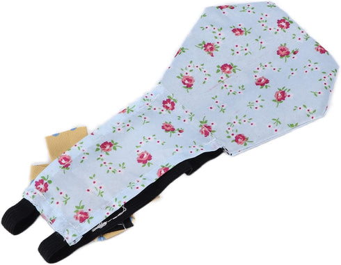 Chicken Diapers, Pet Diapers Reusable Pet Diaper Nappy Poultry Cloth Breathable Goose Clothes Diaper with Bow Duck