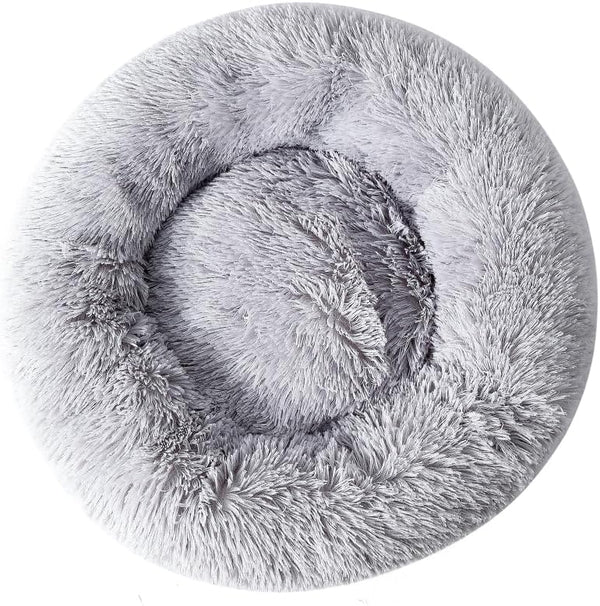 Dog Bed Cat Bed, Small Dogs Bed Doughnut Bed, Round Dog Bed, Cat Blanket, Cushion for Dogs up to 3Kg
