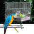 YITON 28Cm 1Pcs Bird Perches Birdcage Stands Bird Perch Parrot Stainless Steel Bird Standing Rod Bird Supplies Teether