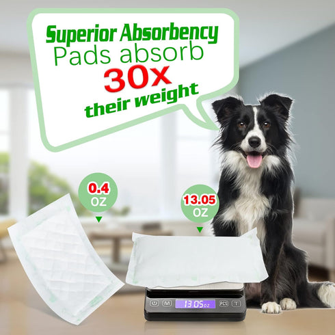 150ct 150pcs) Dog Diaper Liners Super Soft and Absorbent Dog Diaper Booster Pads for Male Dog Belly Bands or Female Dog