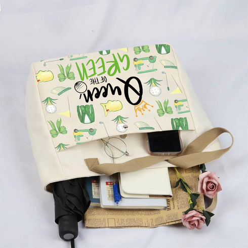 TOBGBE Novelty Golf Accessory Gift - Funny Golf Lover Shopping Bags for Golf Player Coach Appreciation