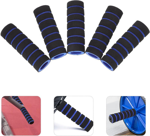 Toddmomy Foam Tubing for Handle Grip Support, 10pcs Buffer Tube Covers for Gym Replacement Parts