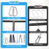 Hammock Trimmer Trimming Hammock PAWCHIE Dog Grooming Harness for Dogs & Cats with Pet Nail Clipper - Cat Hanger Sling