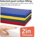 4-Panel 4'x8'x2'' Folding Gymnastics Mat Yoga Mats Exercise Mat Gym Mat for Home Aerobics Workout Foldable Tumbling Mat