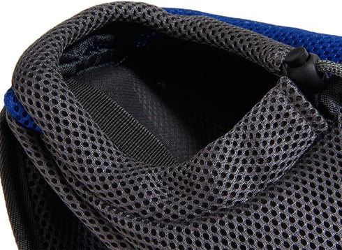 Mipcase Puppy Harness Cross-body Pet Carrier for Small Dogs, Sling Bag for Cats, Dark Blue, Polyester Travel Harness