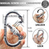 PRIOR FITNESS Yoga Straps Aerial Hammock Accessory Set - 2pcs Daisy Chain + 2pcs Carabiner