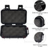 Plastic Storage Case, Durable Fishing Tackle Box, Waterproof Dry Storage Box for Camping Fishing