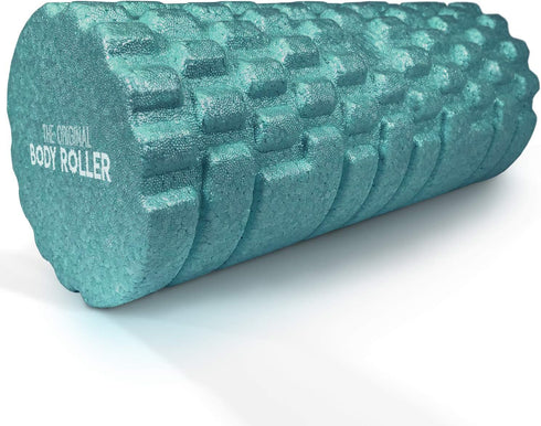 High Density Foam Roller Massager for Deep Tissue Massage - Self Myofascial Release for Back and Leg Muscles
