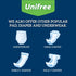 40 Count, 36x36 Inch) Unifree Disposable Underpads, Bed Pads, Incontinence Pad, Super Absorbent, Blue (XXL