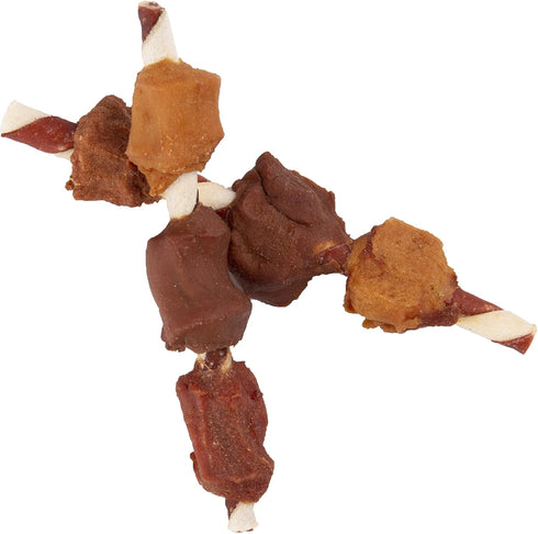 Good'n'Fun Triple Flavored Rawhide Kabobs for Dogs, 24 oz | 36 count (P-94187) - 2 PACK