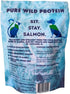 Hook Point Fisheries 3, Freeze Dried Sockeye Salmon Pet Treats for Dogs & Cats, Human Grade, Fisherman Direct, Premium