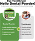 Xuaobamm 75 Dog Dental Powder, Teeth Cleaning Powder for Dogs, Plaque & Tartar Remover for Pet Oral Care - Fresh Breath