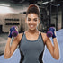 Shyyween 3 Pairs Silicone Grip Yoga Gloves Non Slip Fingerless Pilates Gym Workout Gloves for Women Men, One Size Fits