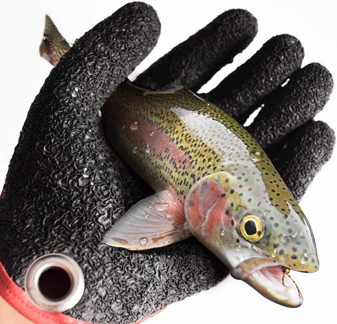 SF Fly Fishing Waterproof Puncture Proof Gloves - Professional Magnet Release Fish Landing Glove