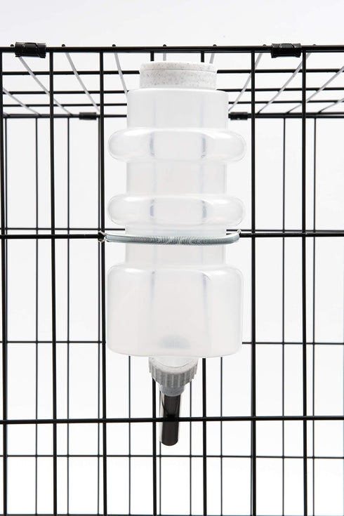 Lixit Top Fill NO-Drip Water Bottles for Dogs - 32 FL Oz, White