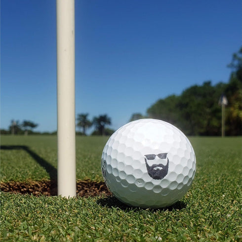 Golf Ball Stamp - Self-Inking Marker for Men & Women, Reusable Waterproof Golf Ball Marking Tool for Golfing Accessories