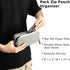 VEAPILS 2 Pack Backpack Backpack, Zipper Pouch Organizer, Small Organizer Insert Attachment for Bag, Travel, Detachable