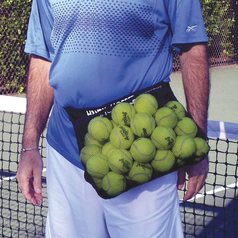 Handy Hopper, Stores Balls Easily, Fits Around Any Waist, 36 Tennis Ball Capacity