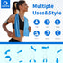 Towels(40"x12") Sukeen Cooling for Neck & Head, Soft Breathable Chilly Towel for Yoga, Golf, Gym, Camping, Running