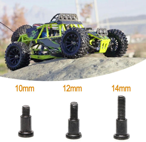ZONEBEST 12428 Sturdy Metal Screw Accessories for Remote Controlled Toy Car Providing Secure Connection and Easy