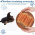 Dog Treats Soft Chews Rawhide Free Chicken Wrapped Cod Sticks, Puppy Training Snacks Dog Chews 0.5lb/227g