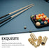 Kisangel 2 Sets Pool Cue Joint Pin Screws - Billiard Joint Pin Connector for Cue Tip Inserting Hardware Supplies