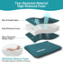 Backpacking Inflatable Seat Cushion, Self Inflating Memory Foam Stadium Seat Cushion Lightweight Camping Chair Pad
