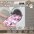 2PC 36"x24" Reusable Potty Pads for Dog-Washable Pee Pads for Floors/Couch/Bed and Crates-with Pink Dogs Paw Pattern