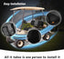 Golf Cart Front Seat Covers for Club Car DS 2000.5 Up, Washable Breathable Air Mesh Cloth Seat Cover