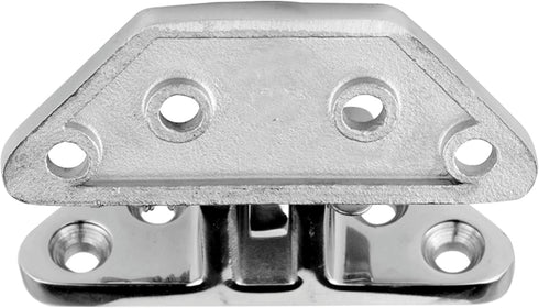 Long Reach Stainless Hatch Hinge, Heavy Duty Marine Grade 316 Hinge with Removable Pin for Yacht Hardware