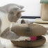 Magic Organ Cat Toy - 1PC Scratching Board with Bell, Foldable Magnetic Corrugated Paper Cat Accordion Toy for Cat