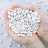 Howlite 1lb Crystal Chips Bulk, Fish Tank Decorations, Aquarium Rocks Gravel for Plants and Candle Making