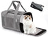 Cat Travel Carrier, Soft-Sided Collapsible Ventilated Breathable Carrier for Small Dogs and Airline Approved Cats under