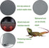 Reptile Substrate Liner, Non-Adhesive Carpet for Terrarium, 17.7x39.4 inch, Bearded Dragon Tank Accessories