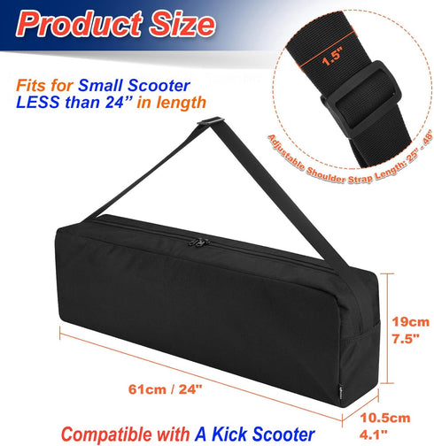 Cosmos Kick Scooter Carry Bag Portable Scooters Storage Bag Heavy Duty Carrying Case for Small Scooters