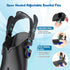 Kids Snorkel Set with Mask Fins Snorkeling Gear, Anti-Fog Swim Goggles and Dive Flippers Combo