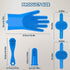 6PCS Pet Grooming Kit for Dogs, Dog Washing Gloves with High-Density Teeth, Dog Bath Brush & Silicone Heat Resistant