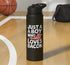 Bacon Meat Breakfast Bacons Bacon Just A Boy Who Loves Bacon Stainless Steel Insulated Water Bottle