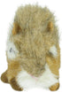 Wildlife Chipmunk Plush Dog Toy with Double Squeakers