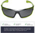Nitrogen Polarized Wrap Around Sport Sunglasses, UV400, for Men Women, Driving Fishing Running