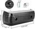 Roykaw Golf Cart Front Bumper with Bolts, Fits Club Car DS Gas and Electric 1993-Up, Durable Black Bumper