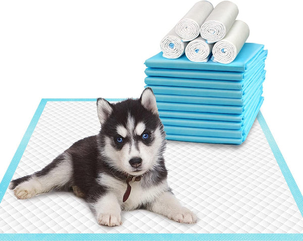 Deep Dear Pet Training and Puppy Pads 24"x24" (75 Count), Super Absorbent